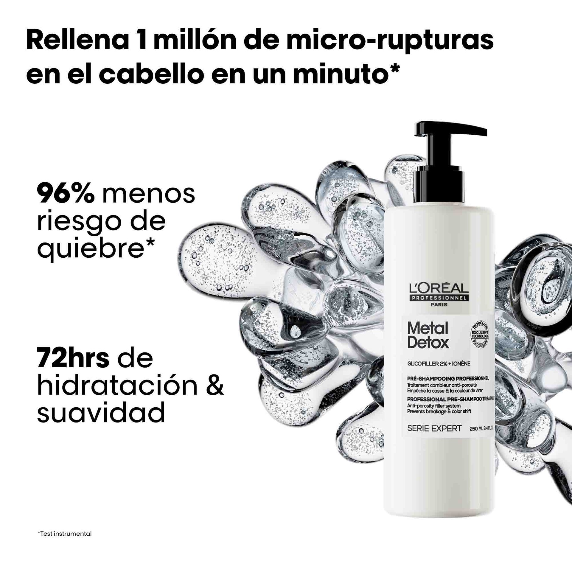 Tratamiento Cuidado Pre Shampoo de Metal Detox